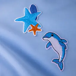 Дитяча постільна білизна MIRSON BABY Poplin Edition Ocean та Maricel 110х160см (2200013086284) - мініатюра 8