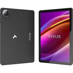 Планшет Pixus Loga, Grey, 10.1" (1280x800, IPS, 60 Гц), Allwinner A523 (8 ядер), Mali-G57 MP1, 4Gb, 128Gb, microSD (до 256Gb), WiFi 6, Bluetooth 5.0 - мініатюра 3