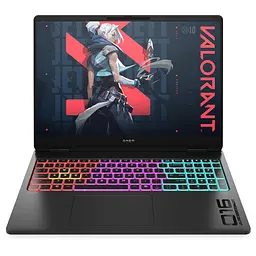 Ігровий ноутбук HP OMEN MAX 16- ak0008nn AMD Ryzen AI 7 H 350 до 5, 0 ГГц, 16, WQXGA, 240 Гц, IPS, 32 ГБ DDR5, 1 ТБ SSD, NVIDIA GeForce RTX 5070 Ti 12 ГБ GDDR7, Free DOS, Shadow black - мініатюра 2