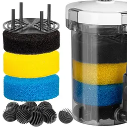 Зовнішній префільтр для акваріума Kruger Meier FlowPure Pro 2700 (16/22 мм) - 2.7 л - мініатюра 6