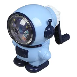 Чинка для олівців Spaceman, механічна, синя, KIDS Line