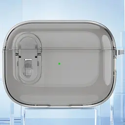 Футляр TPU Colorful для навушників Airpods 3 Black - мініатюра 3