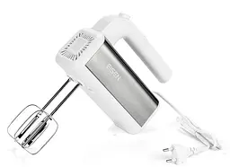 Міксер Eisen EHM-55W, White, 550W, ручний, 5 швидкостей, винчики, гаки для замісу тесту, захист від перегріву - мініатюра 4