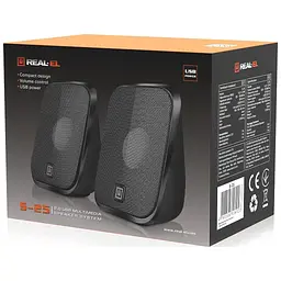 Акустична система REAL-EL S-25 USB Black (EL121100022) - мініатюра 8