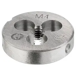 Плашка ручна кругла метрична Intertool M4 х 0.7