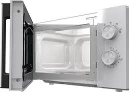 Мікрохвильова піч, 17л, мех. керув., 700Вт, дисплей, білий Gorenje kuh0015097 - мініатюра 7