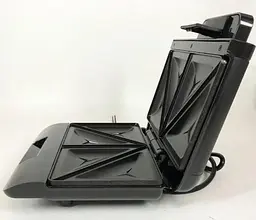 Сендвічниця Magio MG-377 з антипригарним покриттям чорна 750 Вт - мініатюра 4