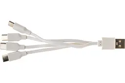 Кабель розгалужувач Smartoools USB - Type-C для одночасного заряджання 4-х пристроїв White (19496) - мініатюра 2