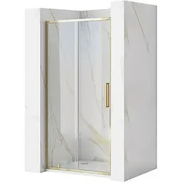 Душові двері Rea Rapid Slide 140 gold REA-K5616