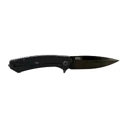 Складной нож Adimanti SHADOW D2 85 мм черный G10 205 мм - миниатюра 5