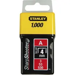 Скоби Stanley Light Duty тип а, 4мм, 1000шт (1-TRA202T)