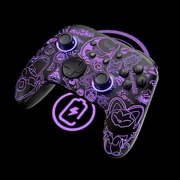 Геймпад FUNLAB Firefly Pro Wireless Switch Controller Violet [109758] - мініатюра 3