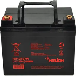 Акумулятор Merlion HR12127W, 12V36Ah