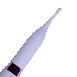 Вібратор Loveline Silicone Tip, 19.8 см (бузковий) - мініатюра 2