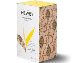 Чай зелений Newby Зелений лимон в пакетиках 25 шт (310100) - мініатюра 2
