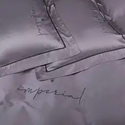 Комплект постільної білизни MirSon Imperial Tencel №06 Gray 2 x 160 x 220 см (2200010755282) - мініатюра 2