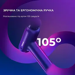 Перкусійний масажер Yunmai Massage Gun EasePro (YMFG-M406) - мініатюра 5