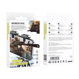 Ігровий контролер Borofone BG2 Spartan mobile game button чорний - мініатюра 2