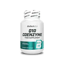 Натуральна добавка Q10 Coenzyme, 60 капсул BioTech fit0019600