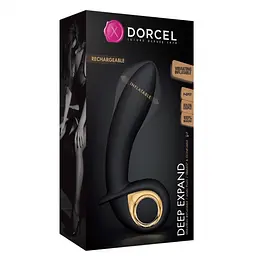 Надувний вібратор Dorcel Marc Deep Expand 16.2 см чорний - мініатюра 8