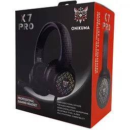 Ігрові навушники Onikuma X7 Pro Black [113086] - мініатюра 4