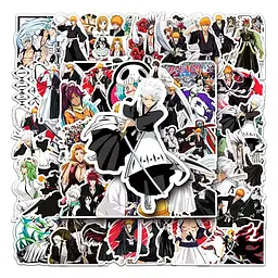 Стікерпак Бліч Набір наклейок GeekLand Bleach 50 штук - мініатюра 2
