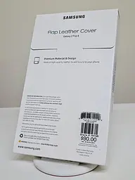 Чохол шкіряний оригінальний Leather Cover EF-VF721LLEGUA для Samsung Galaxy Z Flip4 Lavender - мініатюра 8