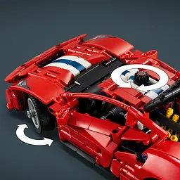 Конструктор LEGO Technic Автомобіль Ferrari 488 Pista 882 ел.(42235) - мініатюра 16