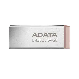 Флеш-накопичувач ADATA USB 3. 2 UR 350 64Gb Сріблястий/Beige