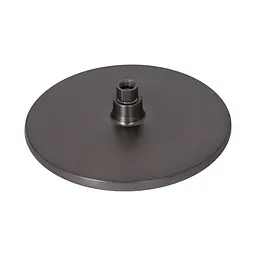 Душова система для душу Qtap Slavonice на два споживача QTSLA110GMB45913 Gunmetal Black PVD, Шліфований чорний хром - мініатюра 8