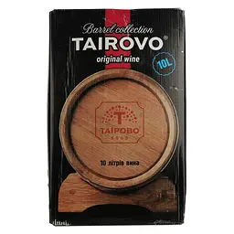 Вино Таїровський Cовiньон Блан біле сухе bag-in-box 10 л - мініатюра 2