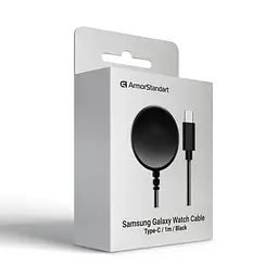 Зарядний кабель ArmorStandart для Samsung Galaxy Watch Type-C 1m black (ARM80856) - мініатюра 4