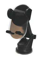 Holder 4you GL10 Black (видвижна ніжка ,прозор частина, присоска, класичний крепіж)
