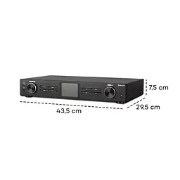 HiFi тюнер Аuna iTuner 320 BT Spotify Connect (10034063) - мініатюра 10
