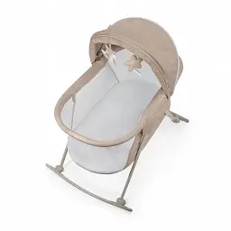 Дитяче ліжечко колиска KiderKraft Lovi Beige - мініатюра 9