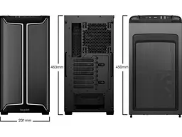 Корпус Be quiet! Pure Base 501 DX Black (BGW76) - мініатюра 3