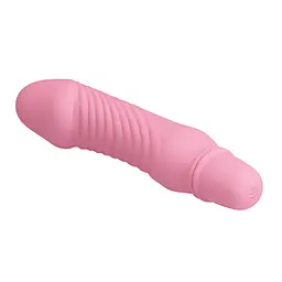 Вібратор Pretty Love Stev Vibrator Light Pink - мініатюра 6