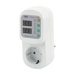 Реле контролю напруги та струму в розетку TOMZN TOSVA-16 EU 16A (51-00126)