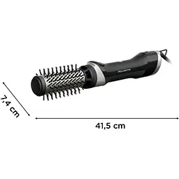 Фен-щітка Rowenta Renewal Brush Active 1000 Вт чорний (UB9540F0) - мініатюра 6