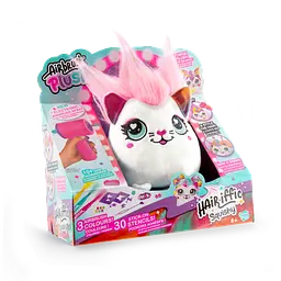 Набір DIY AIRBRUSH PLUSH - Hair'iffic "Зроби зачіску - Серденько" з іграшковим аерографом CanalToys Art.AIR040/2 - мініатюра 12