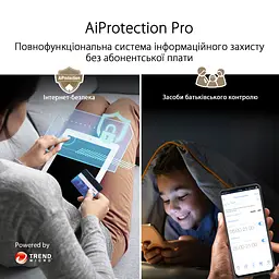 Система WiFi-Mesh ZenWiFi XT9 AX7800, 3xGE LAN, 1x2.5GE WAN, 1xUSB 3.2, 1 мод, чорний Asus teh0017201 - мініатюра 8