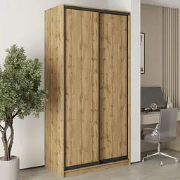 Шафа-купе дводверна MebelStar Уні BG 2ДСП 120x45x240 см Дуб тахо (MBS-10483)