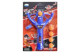 Игрушка рогатка с шариками Weapon Slingshot Rapid Shot 169A на блистере р.26,5х19см