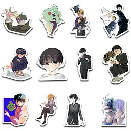 Стікерпак набір наклейок G-Toys Mob psycho 100, 45 шт. (SP MP 01) - мініатюра 2