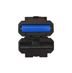 Ліхтар налобний акумуляторний КХ-1805, з діодом XPE і 2 COB, зум, зарядка USB - мініатюра 6