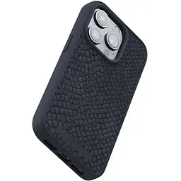 Чохол-накладка Njord Salmon Leather MagSafe Case Black для iPhone 15 Pro Max (NA54SL00) - мініатюра 5