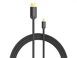 Кабель Vention HDMI to mini HDMI v2.0 2m Black (AGIBH) - мініатюра 5