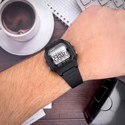 Чоловічий годинник Casio W-800H-1A Чорний ( AT1141-0059 ) - мініатюра 10