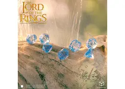 Набір кубиків The Lord of the Rings: Rivendell Dice Set - Water (7 шт.) (LOTR/190166/RIV/A2) - мініатюра 6