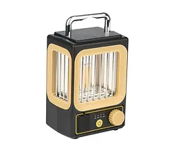 Кемпінговий ліхтар з акумулятором і сонячною панеллю з функцією Power Bank HS9039 